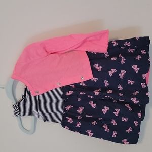 Carters Just One You 12M Dress/Sweater set